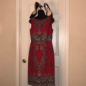 Talbots print dress